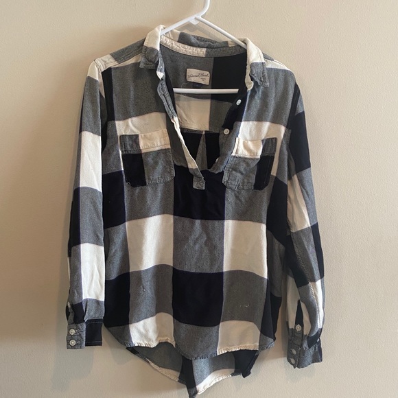 Universal Thread Tops - 🍍 3/$10 Universal Thread plaid tunic top M-L